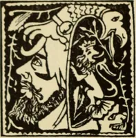 An illustration from Early woodcut initials : containing over thirteen hundred reproductions of ornamental letters of the fifteenth and sixteenth centuries (1908)