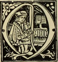 An illustration from Early woodcut initials : containing over thirteen hundred reproductions of ornamental letters of the fifteenth and sixteenth centuries (1908)