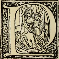 An illustration from Early woodcut initials : containing over thirteen hundred reproductions of ornamental letters of the fifteenth and sixteenth centuries (1908)