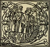 An illustration from Early woodcut initials : containing over thirteen hundred reproductions of ornamental letters of the fifteenth and sixteenth centuries (1908)