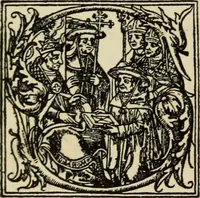 An illustration from Early woodcut initials : containing over thirteen hundred reproductions of ornamental letters of the fifteenth and sixteenth centuries (1908)