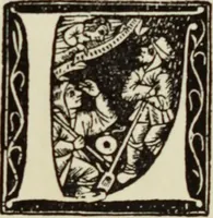 An illustration from Early woodcut initials : containing over thirteen hundred reproductions of ornamental letters of the fifteenth and sixteenth centuries (1908)