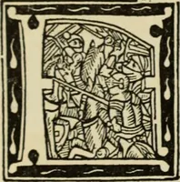 An illustration from Early woodcut initials : containing over thirteen hundred reproductions of ornamental letters of the fifteenth and sixteenth centuries (1908)