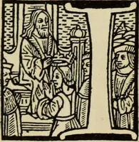 An illustration from Early woodcut initials : containing over thirteen hundred reproductions of ornamental letters of the fifteenth and sixteenth centuries (1908)