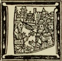 An illustration from Early woodcut initials : containing over thirteen hundred reproductions of ornamental letters of the fifteenth and sixteenth centuries (1908)