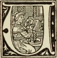 An illustration from Early woodcut initials : containing over thirteen hundred reproductions of ornamental letters of the fifteenth and sixteenth centuries (1908)