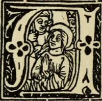 An illustration from Early woodcut initials : containing over thirteen hundred reproductions of ornamental letters of the fifteenth and sixteenth centuries (1908)