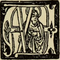 An illustration from Early woodcut initials : containing over thirteen hundred reproductions of ornamental letters of the fifteenth and sixteenth centuries (1908)