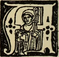 An illustration from Early woodcut initials : containing over thirteen hundred reproductions of ornamental letters of the fifteenth and sixteenth centuries (1908)