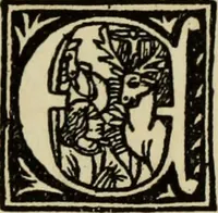 An illustration from Early woodcut initials : containing over thirteen hundred reproductions of ornamental letters of the fifteenth and sixteenth centuries (1908)