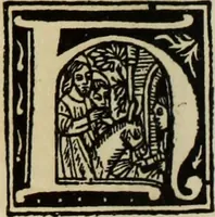 An illustration from Early woodcut initials : containing over thirteen hundred reproductions of ornamental letters of the fifteenth and sixteenth centuries (1908)