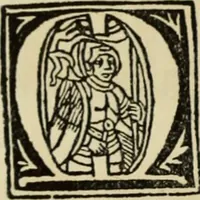 An illustration from Early woodcut initials : containing over thirteen hundred reproductions of ornamental letters of the fifteenth and sixteenth centuries (1908)