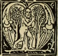 An illustration from Early woodcut initials : containing over thirteen hundred reproductions of ornamental letters of the fifteenth and sixteenth centuries (1908)
