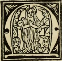 An illustration from Early woodcut initials : containing over thirteen hundred reproductions of ornamental letters of the fifteenth and sixteenth centuries (1908)