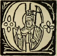 An illustration from Early woodcut initials : containing over thirteen hundred reproductions of ornamental letters of the fifteenth and sixteenth centuries (1908)