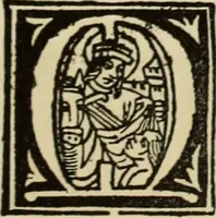 An illustration from Early woodcut initials : containing over thirteen hundred reproductions of ornamental letters of the fifteenth and sixteenth centuries (1908)