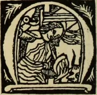 An illustration from Early woodcut initials : containing over thirteen hundred reproductions of ornamental letters of the fifteenth and sixteenth centuries (1908)