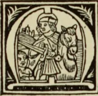 An illustration from Early woodcut initials : containing over thirteen hundred reproductions of ornamental letters of the fifteenth and sixteenth centuries (1908)