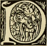An illustration from Early woodcut initials : containing over thirteen hundred reproductions of ornamental letters of the fifteenth and sixteenth centuries (1908)