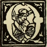 An illustration from Early woodcut initials : containing over thirteen hundred reproductions of ornamental letters of the fifteenth and sixteenth centuries (1908)