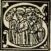 An illustration from Early woodcut initials : containing over thirteen hundred reproductions of ornamental letters of the fifteenth and sixteenth centuries (1908)