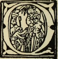 An illustration from Early woodcut initials : containing over thirteen hundred reproductions of ornamental letters of the fifteenth and sixteenth centuries (1908)
