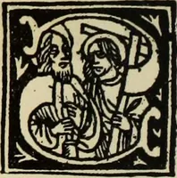 An illustration from Early woodcut initials : containing over thirteen hundred reproductions of ornamental letters of the fifteenth and sixteenth centuries (1908)