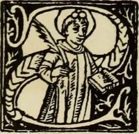 An illustration from Early woodcut initials : containing over thirteen hundred reproductions of ornamental letters of the fifteenth and sixteenth centuries (1908)
