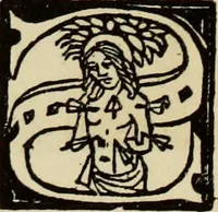An illustration from Early woodcut initials : containing over thirteen hundred reproductions of ornamental letters of the fifteenth and sixteenth centuries (1908)
