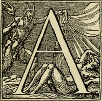 An illustration from Early woodcut initials : containing over thirteen hundred reproductions of ornamental letters of the fifteenth and sixteenth centuries (1908)