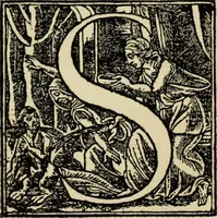 An illustration from Early woodcut initials : containing over thirteen hundred reproductions of ornamental letters of the fifteenth and sixteenth centuries (1908)