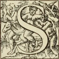 An illustration from Early woodcut initials : containing over thirteen hundred reproductions of ornamental letters of the fifteenth and sixteenth centuries (1908)