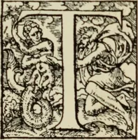 An illustration from Early woodcut initials : containing over thirteen hundred reproductions of ornamental letters of the fifteenth and sixteenth centuries (1908)
