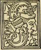 An illustration from Early woodcut initials : containing over thirteen hundred reproductions of ornamental letters of the fifteenth and sixteenth centuries (1908)