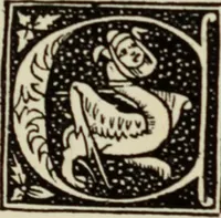 An illustration from Early woodcut initials : containing over thirteen hundred reproductions of ornamental letters of the fifteenth and sixteenth centuries (1908)