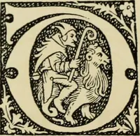 An illustration from Early woodcut initials : containing over thirteen hundred reproductions of ornamental letters of the fifteenth and sixteenth centuries (1908)