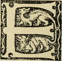 An illustration from Early woodcut initials : containing over thirteen hundred reproductions of ornamental letters of the fifteenth and sixteenth centuries (1908)