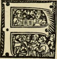 An illustration from Early woodcut initials : containing over thirteen hundred reproductions of ornamental letters of the fifteenth and sixteenth centuries (1908)