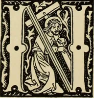 An illustration from Early woodcut initials : containing over thirteen hundred reproductions of ornamental letters of the fifteenth and sixteenth centuries (1908)