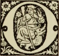 An illustration from Early woodcut initials : containing over thirteen hundred reproductions of ornamental letters of the fifteenth and sixteenth centuries (1908)