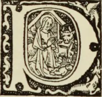 An illustration from Early woodcut initials : containing over thirteen hundred reproductions of ornamental letters of the fifteenth and sixteenth centuries (1908)