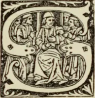 An illustration from Early woodcut initials : containing over thirteen hundred reproductions of ornamental letters of the fifteenth and sixteenth centuries (1908)