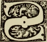An illustration from Early woodcut initials : containing over thirteen hundred reproductions of ornamental letters of the fifteenth and sixteenth centuries (1908)