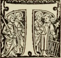 An illustration from Early woodcut initials : containing over thirteen hundred reproductions of ornamental letters of the fifteenth and sixteenth centuries (1908)