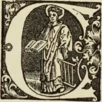 An illustration from Early woodcut initials : containing over thirteen hundred reproductions of ornamental letters of the fifteenth and sixteenth centuries (1908)