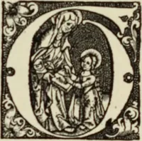 An illustration from Early woodcut initials : containing over thirteen hundred reproductions of ornamental letters of the fifteenth and sixteenth centuries (1908)