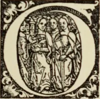 An illustration from Early woodcut initials : containing over thirteen hundred reproductions of ornamental letters of the fifteenth and sixteenth centuries (1908)