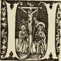 An illustration from Early woodcut initials : containing over thirteen hundred reproductions of ornamental letters of the fifteenth and sixteenth centuries (1908)