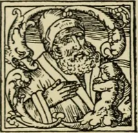 An illustration from Early woodcut initials : containing over thirteen hundred reproductions of ornamental letters of the fifteenth and sixteenth centuries (1908)