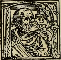 An illustration from Early woodcut initials : containing over thirteen hundred reproductions of ornamental letters of the fifteenth and sixteenth centuries (1908)